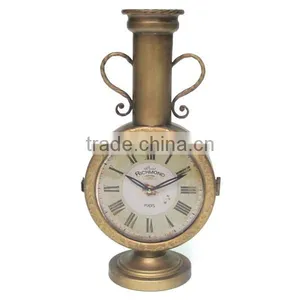 Metal Vase Table Clock thumbnail-1
