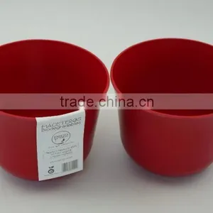 Anhui Wholesale Biodegradable and Eco Round Bamboo Fiber Plant Flower Pot thumbnail-3