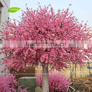 GNW BLS014-8 10ft Pink Color Fake Cherry Blossom Tree Indoor Outdoor Landscape Decor thumbnail-1