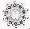 Flower Metal Wall Digital Clock (ghz-23) thumbnail-1