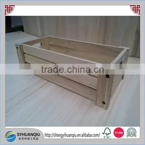 Accept Custom Order Wholesale Fruit Use and Vintage Decorative Wooden Fruit Crate thumbnail-1