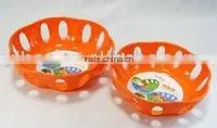 Food Grade PP Material Plastic Fruit Basket thumbnail-1