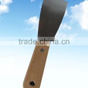 Carbon Steel Putty Knife With Wood Handle thumbnail-1