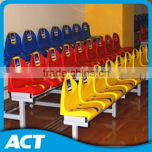 Outdoor Stadium Bench With Plastic Stadium Seats thumbnail-1