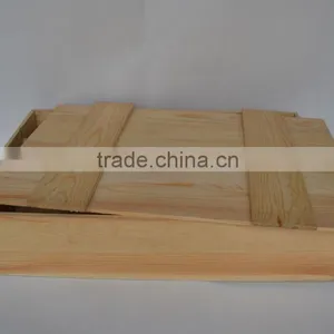 Custom Logo and Color 6 Compartment Solid Wooden Tea Box Accept OEM thumbnail-6
