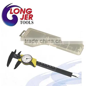 150mm Fiberglass Body Plastic Dial Vernier Caliper thumbnail-1