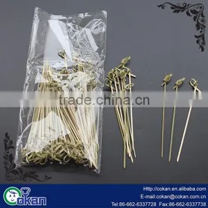 CK-KT709 Colorful New Style Heart Disposable Wooden Fruit Forks/ Bamboo Fruit Fork for Party or Wedding thumbnail-4