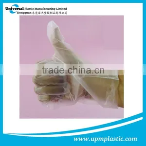 Disposable PE Clear Plastic Gloves thumbnail-1