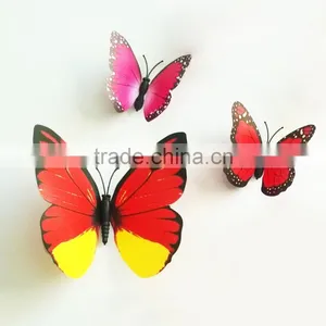 Butterfly Cut Out Pattern Removable Home Wallpaper Art DIY Kids Room Decoration 3d Wall Stickers thumbnail-4