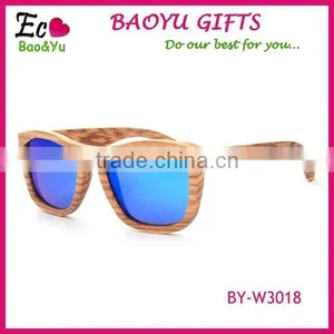 Top Quality Eco-friendly Fashion Wooden Sunglasses Polarized Wooden Sunglasses Factory thumbnail-4