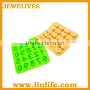 Fashional Letter Shape Silicone Ice Cube Tray thumbnail-1