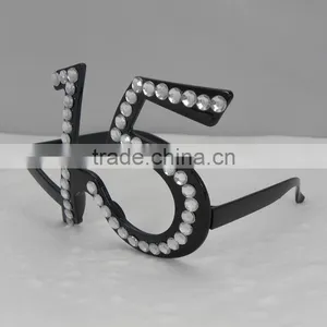 Plastic Number Shaped Eyeglasses thumbnail-1