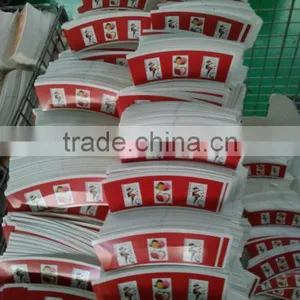 Printed PE Coated Paper Cup Fan thumbnail-1