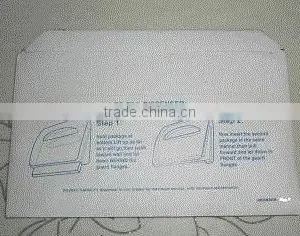 Flushable Hygienic Toilet Seat Cover, Disposable Tissue Paper Toilet Seat Covers thumbnail-1