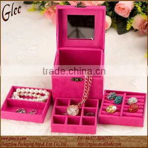 Vogue Custom Velvet Cloth Jewelry Box/case thumbnail-1