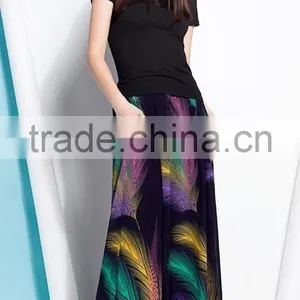 Summer Lady Wide Hips Casual Loose Wide Leg Square Dance Pants thumbnail-2