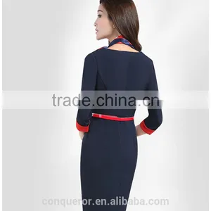 Stewardess Hotel Bespoke Uniform SHL572 thumbnail-4