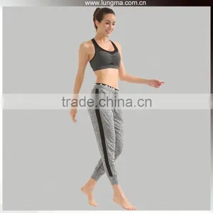 Custom Logo Pro Performance Women Racer White Plus Size Cheerleading Sports Bra thumbnail-6