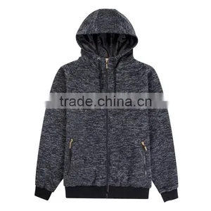 Wholesale New Fall Style 100%polyester Hot Sale Mens Sweater Fleece Casual Model Hoodies Coat thumbnail-1