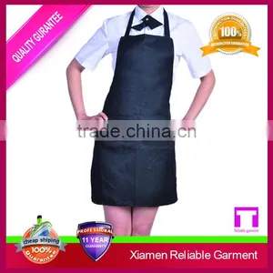 Hot Sale Blank Heavy Duty Work Cotton Long Apron With Pockets thumbnail-1