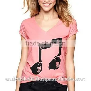 Design Your Own WomensV Neck t Shirt thumbnail-4