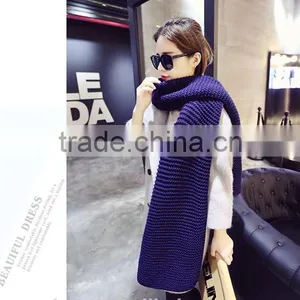 200*40cm New Popular Knitting Scarf Women Neck Thicken Scarf Winter Warm Scarves thumbnail-2