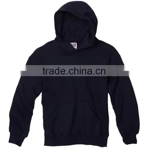 Custom Design Printing Wholesale Cheap Kids Fleece Blank Pullover Hoodie thumbnail-2