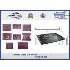 Customized Black Or Red Rubber Rail Support Pad / HDPE Pad Below Rails thumbnail-1