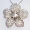 S925 Necklace, CZ Necklace, Rhodium Plated Necklace thumbnail-3