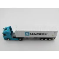 1:50 Freezing Container Truck Model Toy thumbnail-1