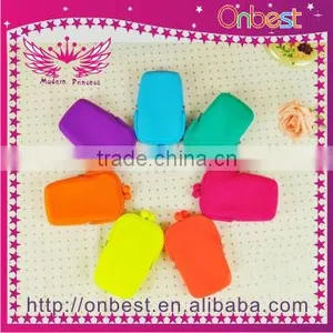 Newest Environmental Portable Silicone Purse Wallet Coin Rubber Wallet Purse thumbnail-1