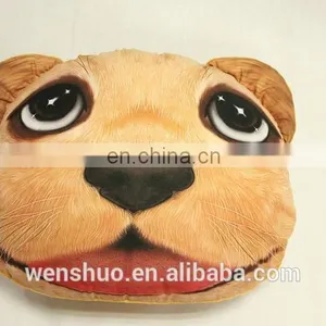 Fashion Cute Cat Face Cushion For Reading In Bed For 2015 thumbnail-6
