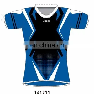 High End Trendy Sublimation Customized Rugby Jersey thumbnail-5