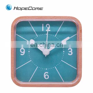 Custom Design Wooden Table Clock With High Quality thumbnail-2