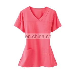 100% Cotton Short Sleeve Scrub Suit Design thumbnail-3