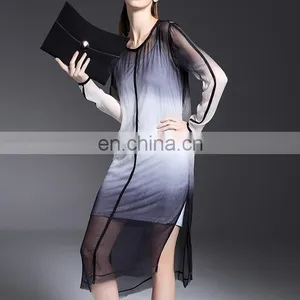 Women Chiffon Loose Two Pieces Wholesale Elegant Summer Long Dress thumbnail-2