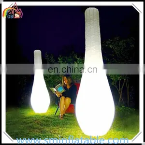 Advertising Inflatable Led Column,party Event Inflatable Led Lighted Cylinder, Illuminate Stage Lighting Cone for Outdoor thumbnail-1