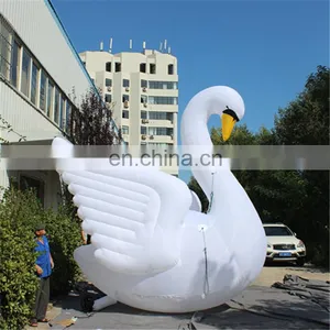 Best Selling Giant Customized White Swan/cygnet With Wing Inflatable thumbnail-3