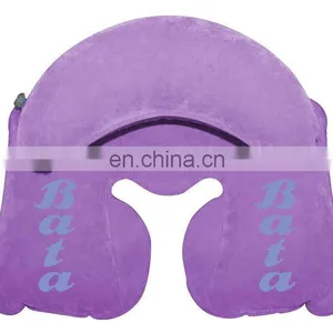 U Shape Inflatable Travel Pillow thumbnail-1