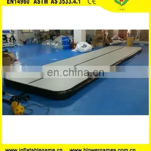 Durable DWF Floor Factory Gymnastics Air Mat Inflatable Tumble Track thumbnail-1