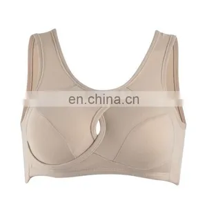 2016 Wholesale 100% Cotton Fitness Gym Wear Sports Bra#WX0029 thumbnail-5
