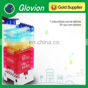 Hot Sale Blocks Light Decorative Night Light 3-level Dimmable Touch Switch LED Lamp thumbnail-1