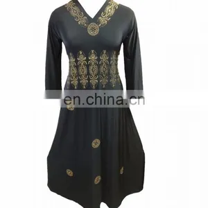 2017 Heavy Diamond Stone Work Embroidery Abaya Burqas / Latest Casual Islamic Wear Burkha (dubai Abaya) thumbnail-1