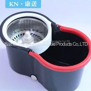Environment-friendly Carbon Fiber Magic Cleaning Mop With Stainless Steel Bucket thumbnail-2