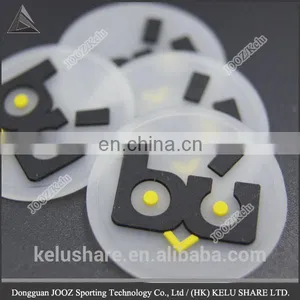Custom Rubber Silicone Patch Logo Print Transparent Sticker thumbnail-3