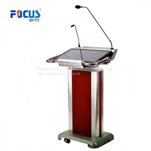 FK535N Slim Body Digital Podium With Writable Screen Aluminum thumbnail-4