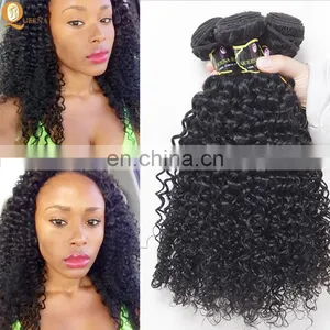 Wholesale Beauty Supply Distributors Raw Unprocessed Malaysian Curly Hair Extension Human thumbnail-1