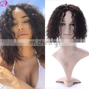 Wholesale Factory Price Customized Curly Brazilian Hair Bob Wig thumbnail-1