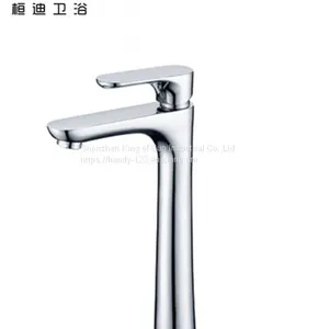 Single Lever Handle Tall Vessel Sink Faucet thumbnail-1