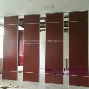 Factory Supply Glass Pvc Office Partition Wall Board Panel Waterproof Material for Multifunction Room thumbnail-1